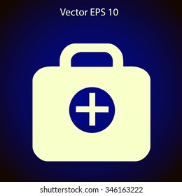 Medicine chest vector illustration