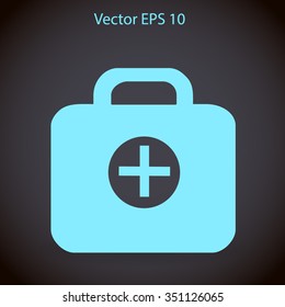 Medicine chest vector illustration