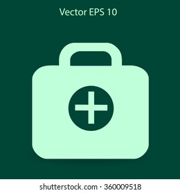 Medicine chest vector illustration
