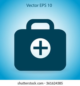 Medicine chest vector illustration