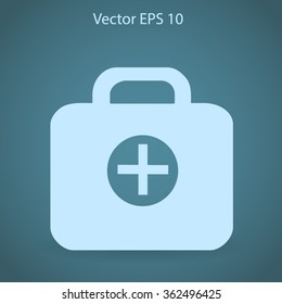 Medicine chest vector illustration