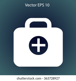 Medicine chest vector illustration