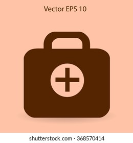 Medicine chest vector illustration