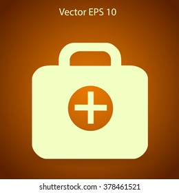 Medicine chest vector illustration