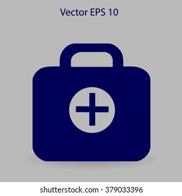 Medicine chest vector illustration