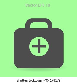 Medicine chest vector illustration