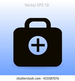Medicine chest vector illustration