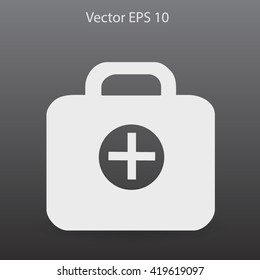 Medicine chest vector illustration