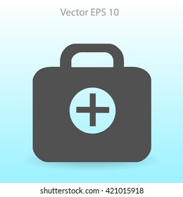 Medicine chest vector illustration