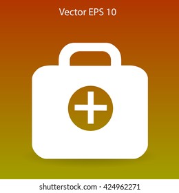 Medicine chest vector illustration