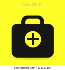 Medicine chest vector illustration