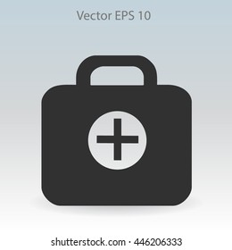 Medicine chest vector illustration