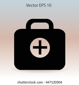 Medicine chest vector illustration