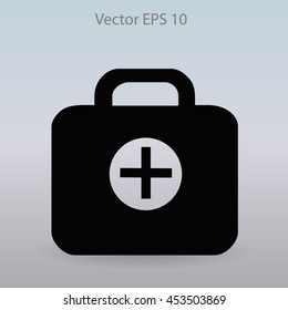 Medicine chest vector illustration