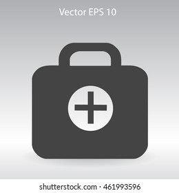 Medicine chest vector illustration