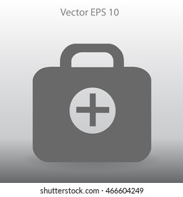 Medicine chest vector illustration