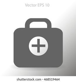 Medicine chest vector illustration