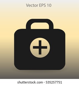 Medicine chest vector illustration