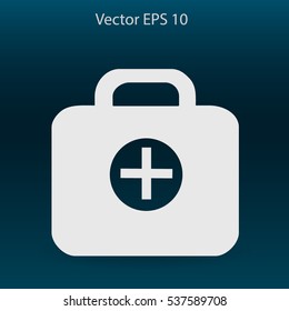 Medicine chest vector illustration