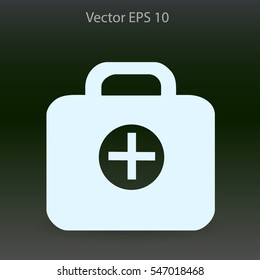 Medicine chest vector illustration