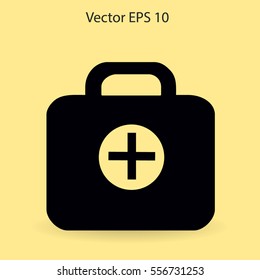 Medicine chest vector illustration