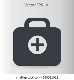 Medicine chest vector illustration