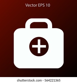 Medicine chest vector illustration