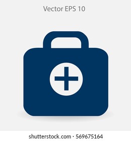 Medicine chest vector illustration