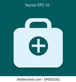 Medicine chest vector illustration