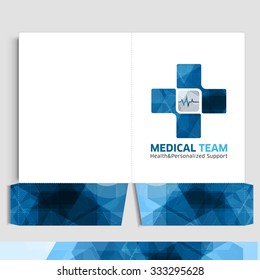 Medicine corporate identity folder
