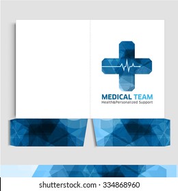 Medicine corporate identity folder
