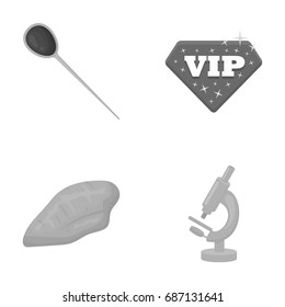medicine, costume jewelery and other web icon in monochrome style.laboratory, magnification, business icons in set collection.