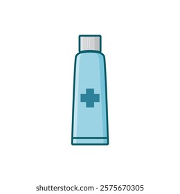 Medicine Cream Tube Ointment Vector Icon