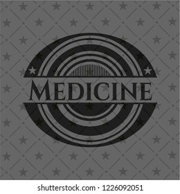 Medicine dark badge