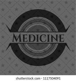 Medicine dark emblem