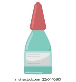 medicine dropper bottle icon isolated