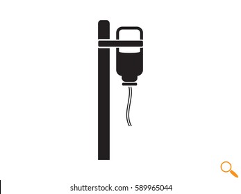 medicine dropper, icon, vector illustration eps10