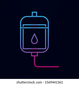 Medicine dropper nolan icon. Simple thin line, outline vector of medecine icons for ui and ux, website or mobile application