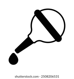 Medicine dropper vector design in modern style