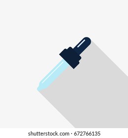 medicine dropper vector icon