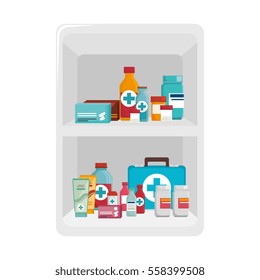 medicine drugs isolated icon
