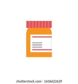 medicine flat icon, vector illustration