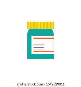 medicine flat icon, vector illustration