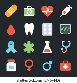 Medicine Flat Icons