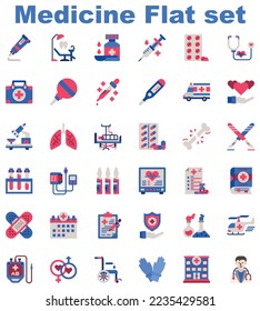 Symbol-Set im mediterranen Stil