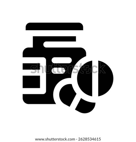medicine glyph icon. Strong and solid vector icon for websites, mobile interfaces, presentations, and visual branding. High quality and easy to edit.