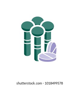 Medicine Group Logo Icon Design