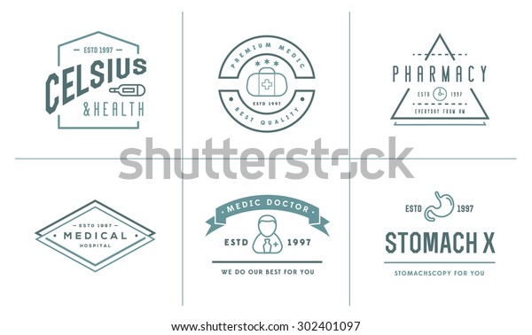Medicine Health Vector
Symbols Icons Can Be Used as Logotype Element or Icon, Illustration
Ready for Print or Plotter Cut or Using as Logotype with High
Quality

