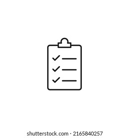 Medicine and healthcare concept. Simple monochrome illustration for web sites, stores, apps. Editable stroke. Vector line icon of prescription of a doctor 