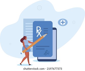 Medicine and healthcare concept. Vector illustration.